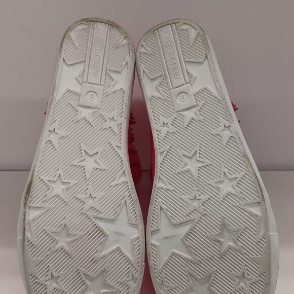 Cape Robbin Hidden Heel 25 Spiked Hot Pink Wedge Sneaker; Size 9, fit like 9.5 - Picture 7 of 9